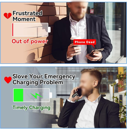 🔑⚡ Mini Keychain Power Bank 1500mAh 🔋 | Pocket-Friendly Fast Charger 📱 | Type-C & iOS Ready ✨