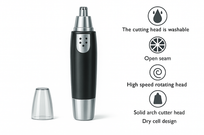 3-in-1 Unisex Electric Grooming Trimmer – Nose, Ear & Eyebrow for Men & Women @Just Rs. 499/-✨