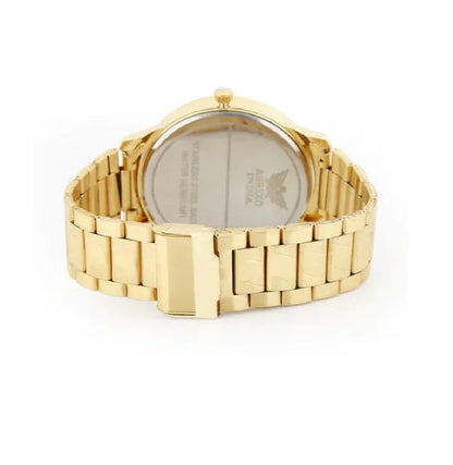 Wireless Watch Earpods With Charging Inbuilt Powerbank With Free Golden Analog Watch