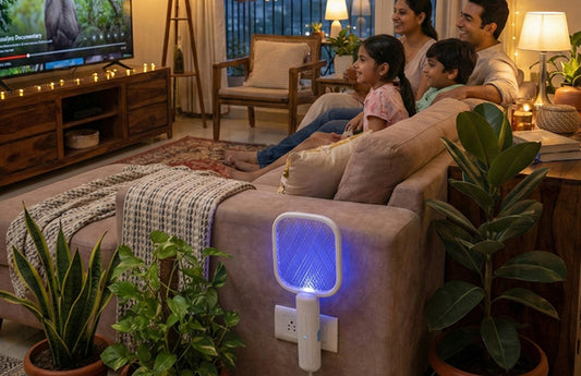 Rechargeable Electric Mosquito Swatter Racket