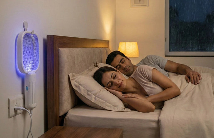 Rechargeable Electric Mosquito Swatter Racket