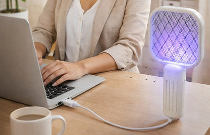 Rechargeable Electric Mosquito Swatter Racket