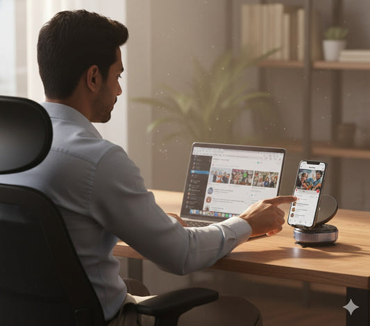 Super Soft Glace Cotton King Size 360° Vaccum Magnetic Phones Holder, Magnetic Car Phone Mount, Hands-Free Suction Cup Phones Holder for Car/Gym/Mirror/Shower, Car Mount Compatible with All Mobile