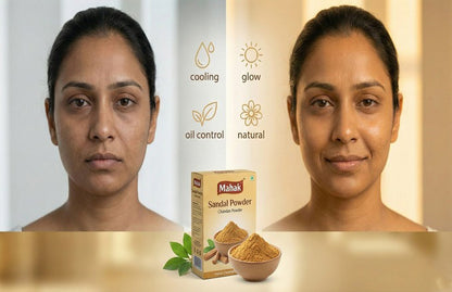 Natural Sandal Powder for Traditional Skincare – 50 gm